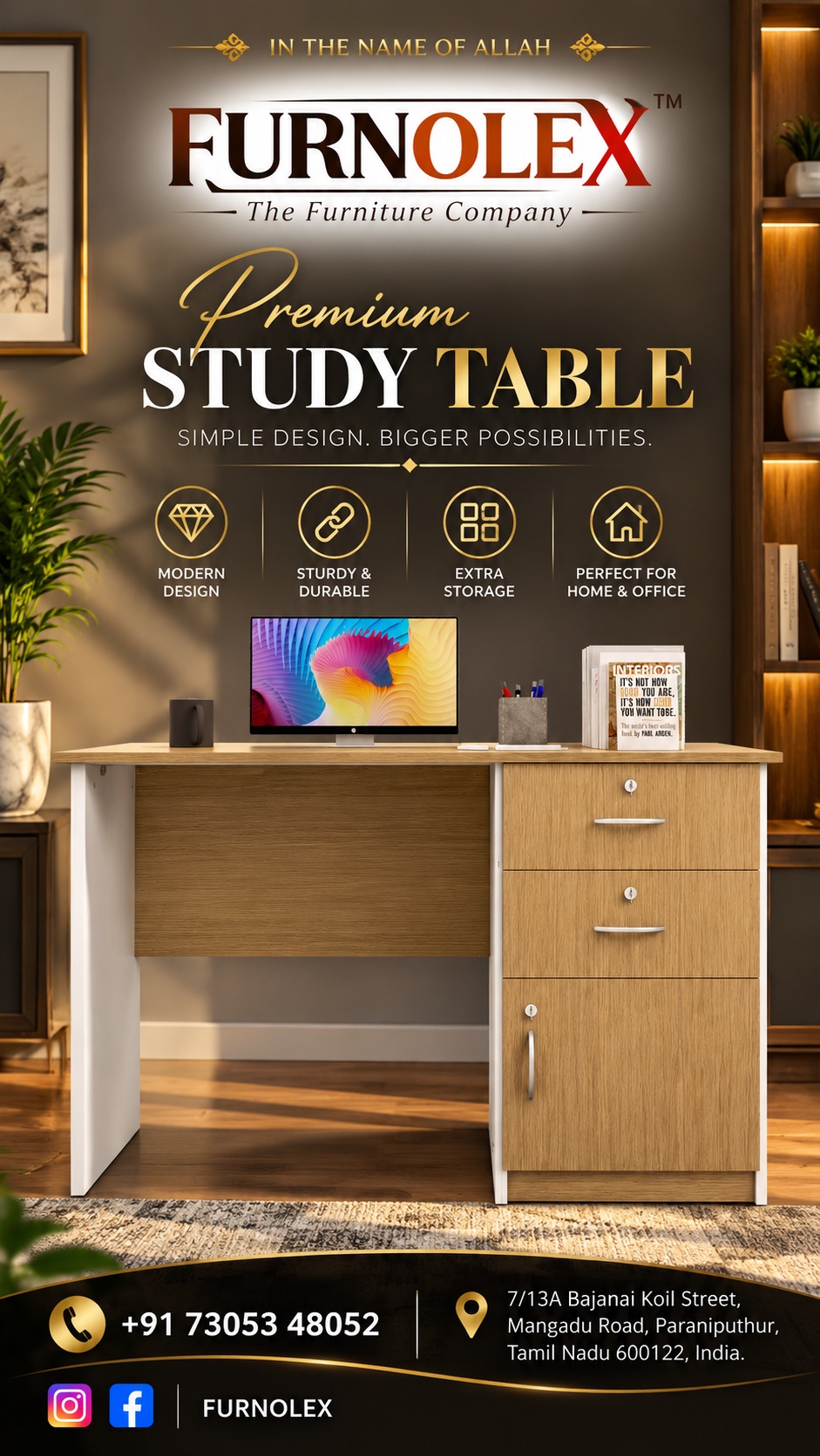 FURNOLEX Premium Office Table